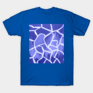 Abstract blue art print T-Shirt